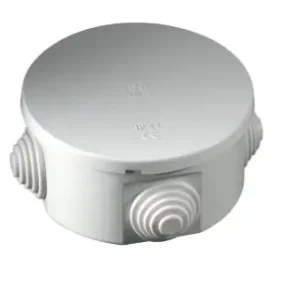 Snelle Levering Scatola di derivazione stagno con passacavi varie misure IP55 tonda Ø80mm 29377